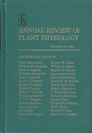 Image du vendeur pour Annual Review of Plant Physiology and Plant Molecular Biology: 1984 - Volume 35. (Annual Review of Plant Biology, Band 35) mis en vente par Bcher bei den 7 Bergen