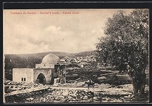 Bild des Verkufers fr Ansichtskarte Bethlehem, Rahels Grab zum Verkauf von Bartko-Reher