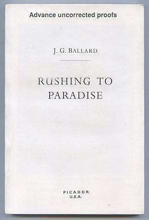 Image du vendeur pour Rushing to Paradise mis en vente par Between the Covers-Rare Books, Inc. ABAA