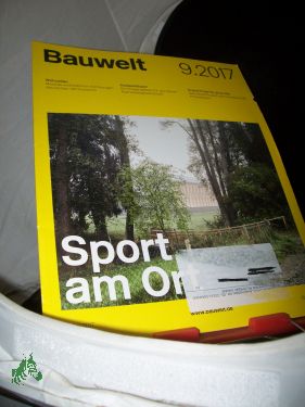 Bild des Verkufers fr 9/2017 Sport am ort zum Verkauf von Antiquariat Artemis Lorenz & Lorenz GbR