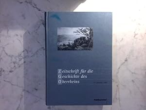 Bild des Verkufers fr Zeitschrift fr die Geschichte des Oberrheins - 147. Band ( Der neue Folge 108. Band ) - Festschrift fr Meinrad Schaab zum 70. Geburtstag zum Verkauf von ABC Versand e.K.