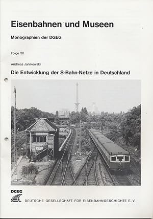 Seller image for Die Entwicklung der S-Bahn-Netze in Deutschland. for sale by Versandantiquariat  Rainer Wlfel