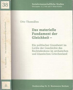 Das materielle Fundament der Gleichheit. Ein politischer Grundwert im Lichte der Geschichte des R...