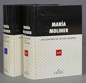 Imagen del vendedor de Diccionario de uso del espaol. Mara Moliner. 1998. GREDOS a la venta por EL DESVAN ANTIGEDADES