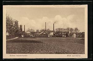 Ansichtskarte Salzderhelden, Blick auf Saline, Salzbergwerk