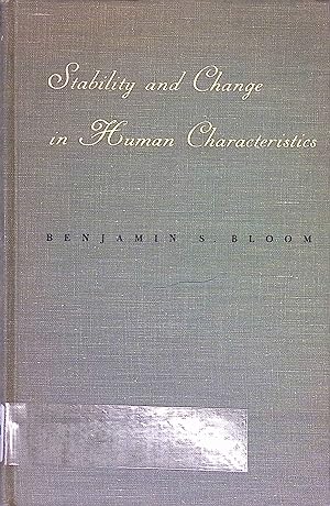 Seller image for Stability and Change in Human Characteristics. for sale by books4less (Versandantiquariat Petra Gros GmbH & Co. KG)