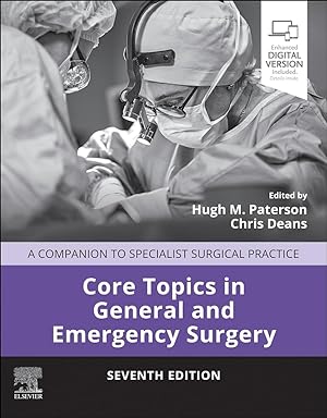 Seller image for CORE TOPICS IN GENERAL amp/ EMERGENCY SURGERY for sale by Imosver