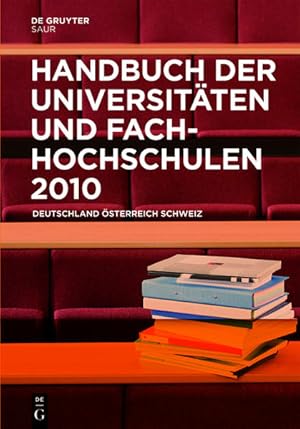 Bild des Verkufers fr Handbuch der Universitten und Fachhochschulen Deutschland, sterreich, Schweiz. zum Verkauf von Antiquariat Thomas Haker GmbH & Co. KG