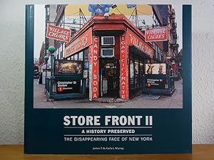 Imagen del vendedor de Store Front II. A History preserved. The disappearing Face of New York a la venta por Antiquariat Weber