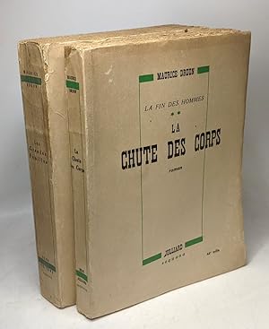 Imagen del vendedor de Les grands familles (1948) + La Chute des corps (1951) / La fin des hommes tomes 1 & 2 a la venta por crealivres