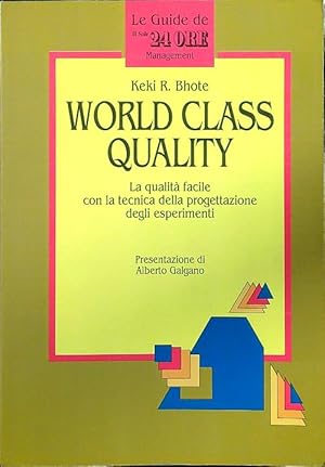 Seller image for World class quality for sale by Librodifaccia