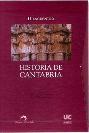 Image du vendeur pour II Encuentro Historia de Cantabria. Tomos I y II . mis en vente par Librera Astarloa