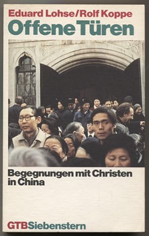 Immagine del venditore per Offene Tren. Begegnungen mit Christen in China. (= Gtersloher Taschenbcher Siebenstern Nr. 1090.) venduto da Antiquariat Neue Kritik