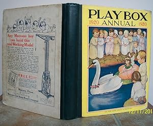 Imagen del vendedor de PLAYBOX ANNUAL 1920 A Picture and Story Book for Children. a la venta por Roger Middleton P.B.F.A.