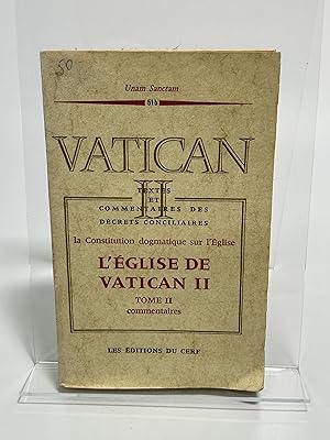 Bild des Verkufers fr L'glise De Vatican II. Tome II. (= Unam Sanctam 51b. Vatican II). zum Verkauf von Antiquariat Bookfarm