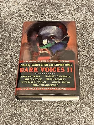 Bild des Verkufers fr DARK VOICES II: SIGNED UK FIRST EDITION HARDCOVER zum Verkauf von Books for Collectors