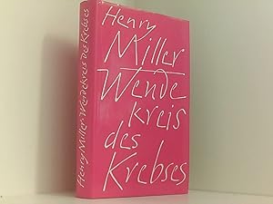 Bild des Verkufers fr Wendekreis des Krebses. Roman. zum Verkauf von Book Broker