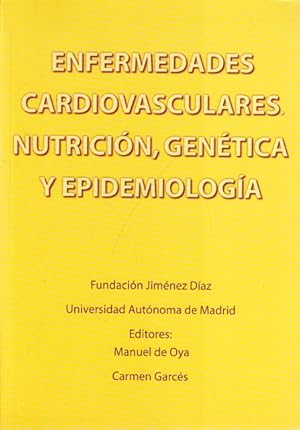 Immagine del venditore per Enfermedades cardiovasculares. Nutricin, gentica y epidemiologia venduto da Librera Vobiscum