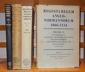 Regesta Regum Anglo-Normannorum 1066-1154 [ Complete in 4 Volumes ]