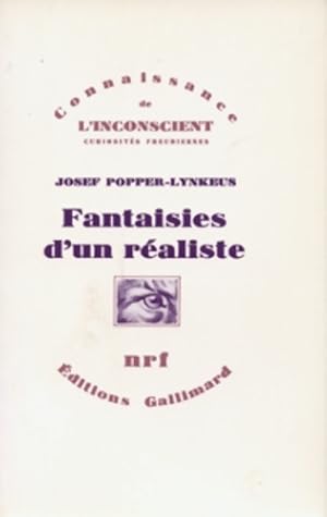 Imagen del vendedor de Fantaisies d'un r?aliste - Josef Popper-lynkeus a la venta por Book Hmisphres