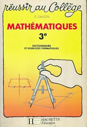 Seller image for Math dict. Exerc. Th?matiques 3eme - Galion for sale by Book Hmisphres