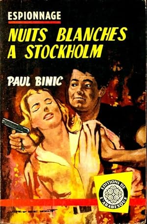 Imagen del vendedor de Nuits blanches ? Stockholm - Paul Binic a la venta por Book Hmisphres