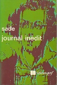 Image du vendeur pour Journal in?dit - D.A.F. Marquis De Sade mis en vente par Book Hmisphres