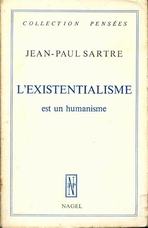 Image du vendeur pour L'existentialisme est un humanisme - Jean-Paul Sartre mis en vente par Book Hmisphres