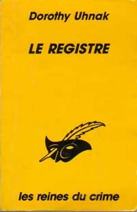 Seller image for Le registre - Dorothy Uhnak for sale by Book Hmisphres