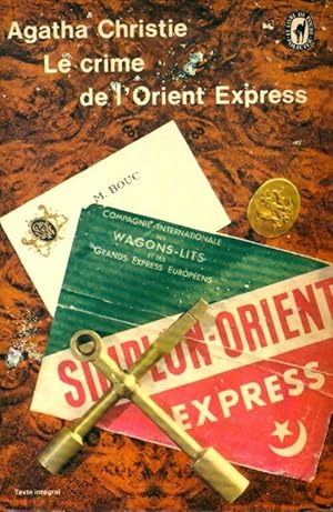 Image du vendeur pour Le crime de l'Orient-Express - Agatha Christie mis en vente par Book Hmisphres