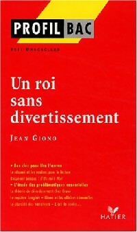 Image du vendeur pour Un roi sans divertissement - Jean Giono mis en vente par Book Hmisphres