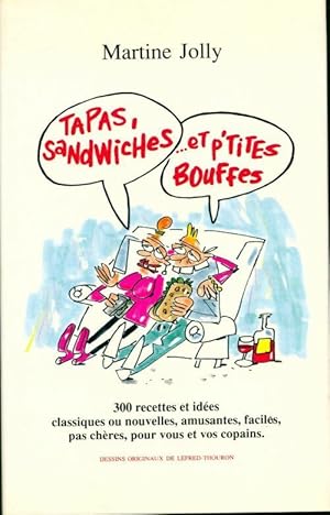 Imagen del vendedor de Tapas, sandwiches. Et p'tites bouffes - Martine Jolly a la venta por Book Hmisphres