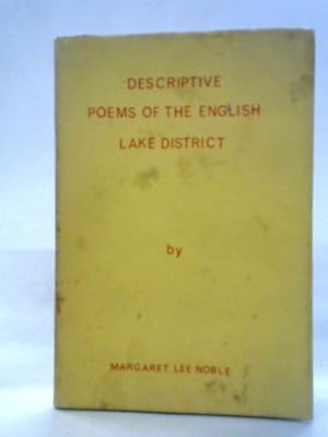 Bild des Verkufers fr Descriptive Poems of the English Lake District zum Verkauf von World of Rare Books