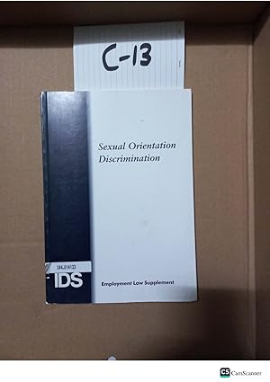 Seller image for Sexual Orientation Discrimination Employment Law Supplement for sale by UK LAW BOOK SELLERS LTD