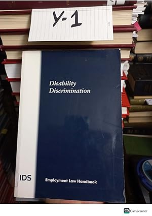 Bild des Verkufers fr Disability Discrimination Employment Law Handbook zum Verkauf von UK LAW BOOK SELLERS LTD