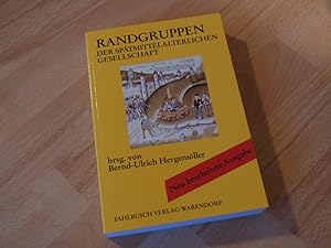 Seller image for Randgruppen der sptmittelalterlichen Gesellschaft. for sale by Antiquariat Hamecher