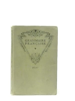 Seller image for Grammaire Francaise for sale by World of Rare Books