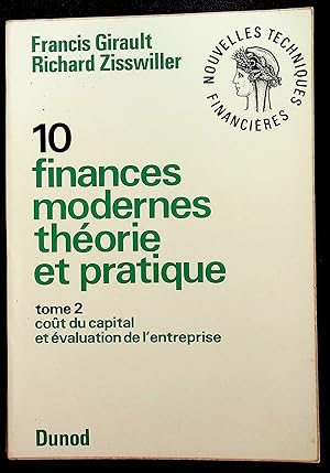 Seller image for Finances modernes thorie et pratique Tome 2. Cot du capital et valuation de l'entreprise for sale by LibrairieLaLettre2