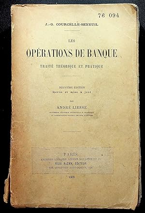 Seller image for Les oprations de banque - Trait thorique et pratique for sale by LibrairieLaLettre2