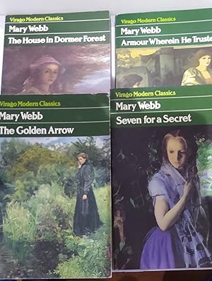Bild des Verkufers fr Seven for a Secret, Armour Wherein He Trusted, The Golden Arrow, and The House in Dormer Forest - 4 books by Mary Webb zum Verkauf von Your Book Soon