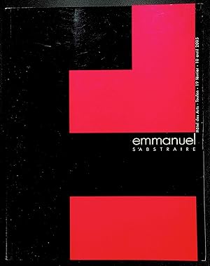 Image du vendeur pour Emmanuel - S'abstraire mis en vente par LibrairieLaLettre2