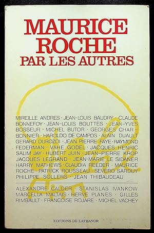 Imagen del vendedor de Maurice Roche par les autres a la venta por LibrairieLaLettre2
