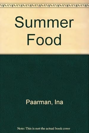 Seller image for Summer Food for sale by WeBuyBooks