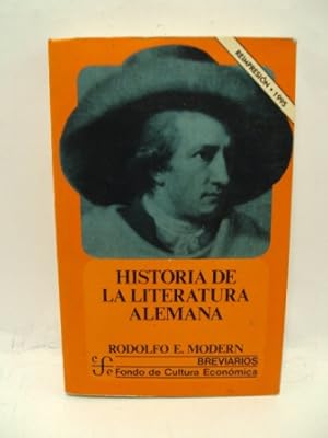 Imagen del vendedor de HISTORIA DE LA LITERATURA ALEMANA a la venta por LIBRERIA AZACAN