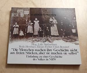 Seller image for "Die Menschen machen ihre Geschichte nicht aus freien Stcken, for sale by HESPERUS Buchhandlung & Antiquariat