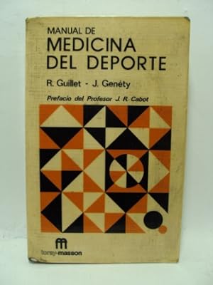 Image du vendeur pour MANUAL DE MEDICINA DEL DEPORTE mis en vente par LIBRERIA AZACAN
