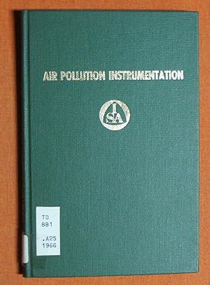 Image du vendeur pour Air Pollution Instrumentation mis en vente par GuthrieBooks