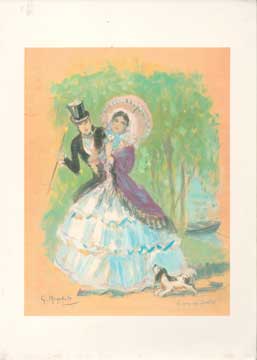 Seller image for Relais Gourmand menu for sale by Wittenborn Art Books