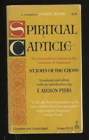 Seller image for SPIRITUAL CANTICLE for sale by Daniel Liebert, Bookseller