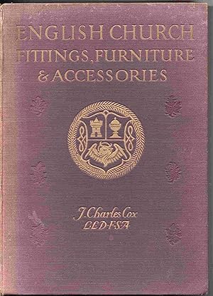 Bild des Verkufers fr English Church Fittings Furniture and Accessories zum Verkauf von Joy Norfolk, Deez Books